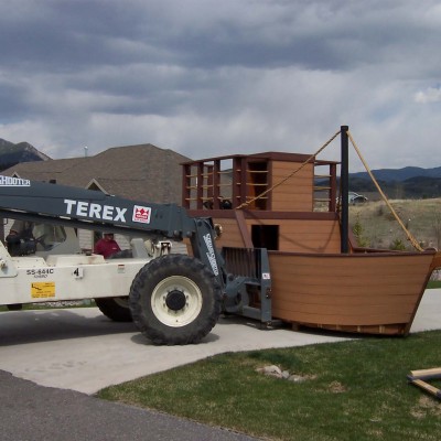 Schafer Construction Bozeman Montana Ship Playhouse