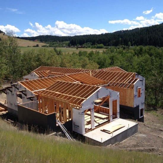 Yellowstone Traditions Residential Project - Schafer Construction Bozeman Montana